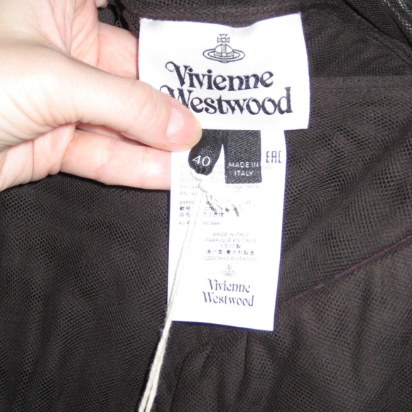 $4000 NWT! Vivienne Westwood Black Three Piece Tempest in a Teacup Dress IT40-42 - Picture 13 of 16